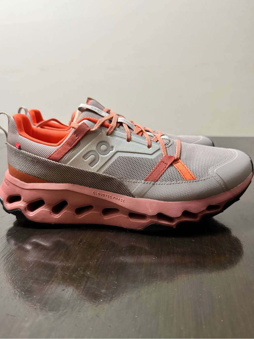 On Running Mens Cloudhorizon fog/mohagony size 9